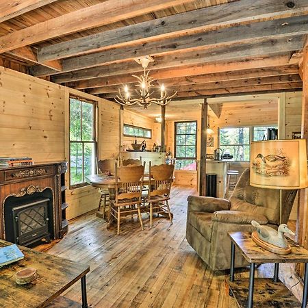 Adirondacks Cabin With Fire Pit On Otter Lake! Forestport Exterior foto
